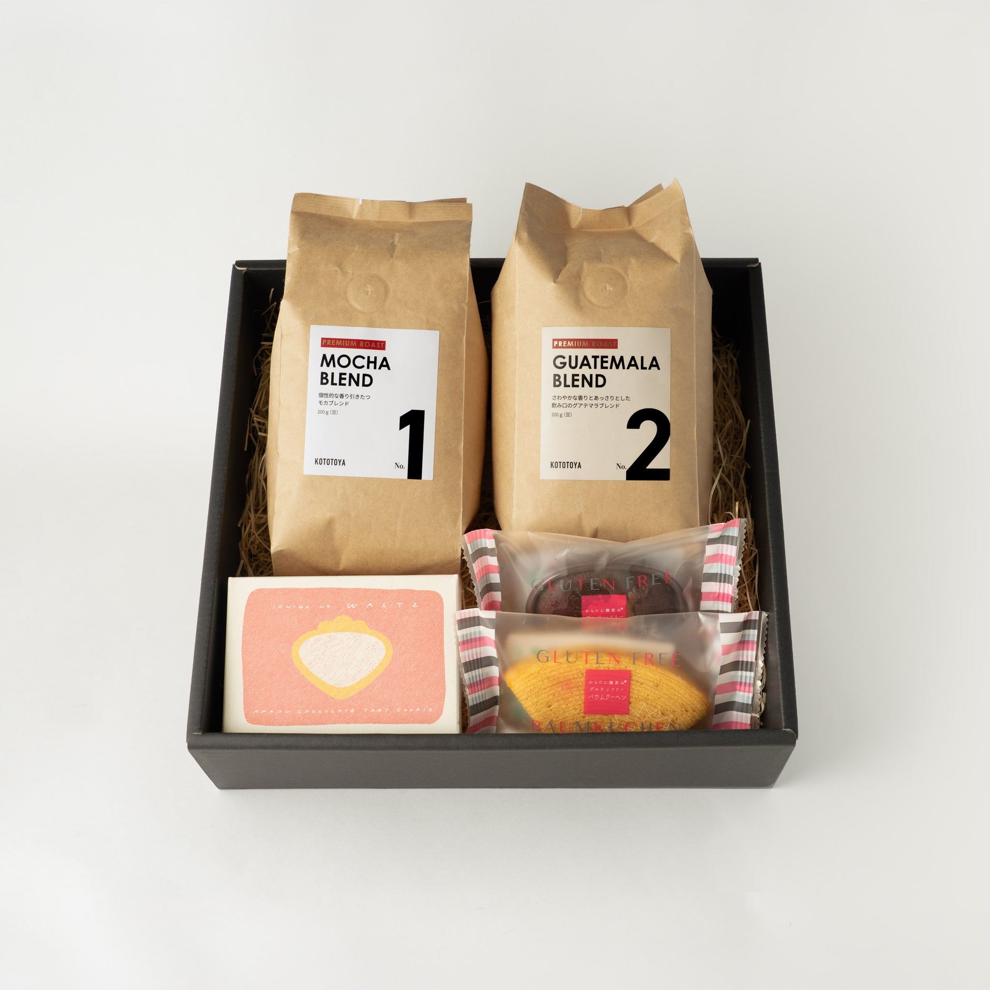浅煎りコーヒー豆と洋菓子 ギフトセット | こととやオンライン