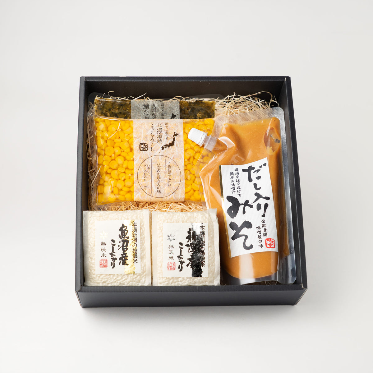 美味しいご飯ギフトセット 混ぜご飯・みそ
