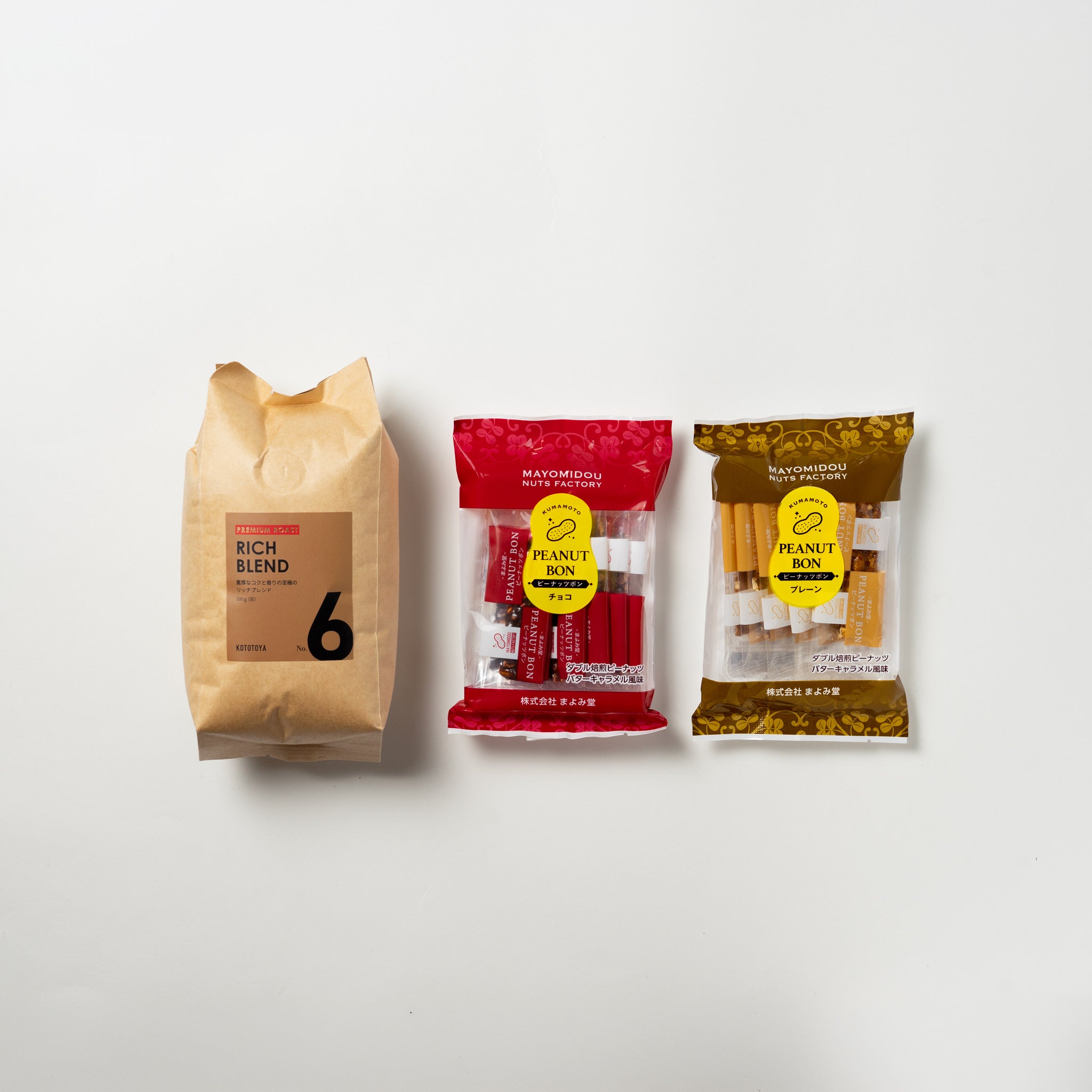 深煎りコーヒー豆とお菓子のセット | こととやオンライン