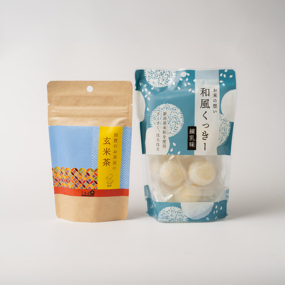 お茶と和風クッキーのセット 一番茶 | こととやオンライン