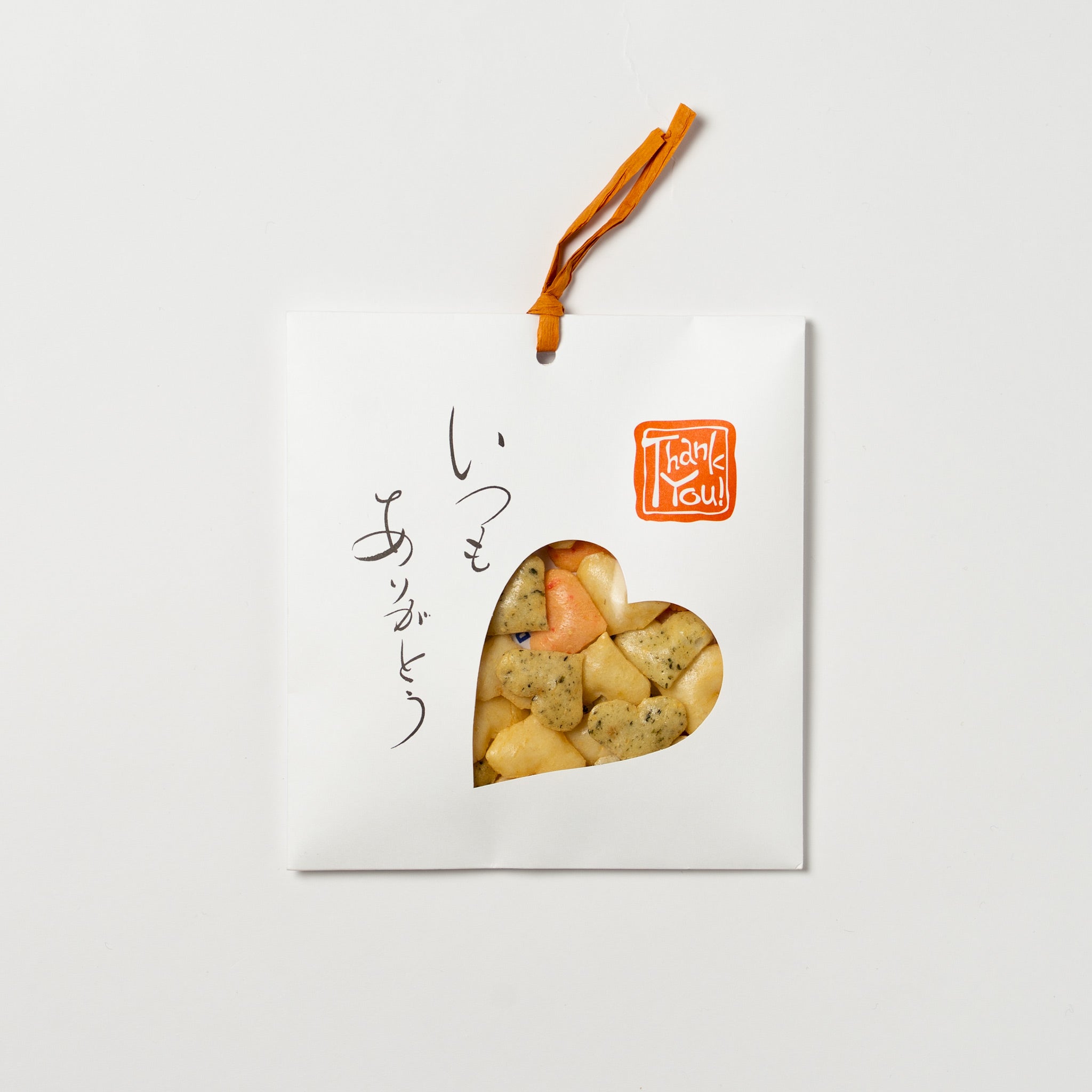 ふじや 感謝のしおりハートおかき | こととやオンライン