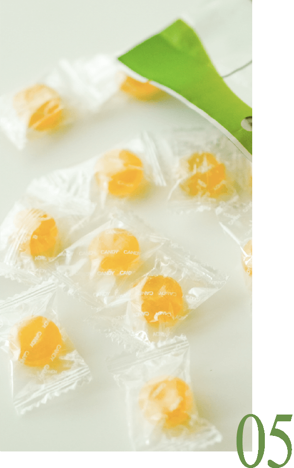 移動中にさっと一粒