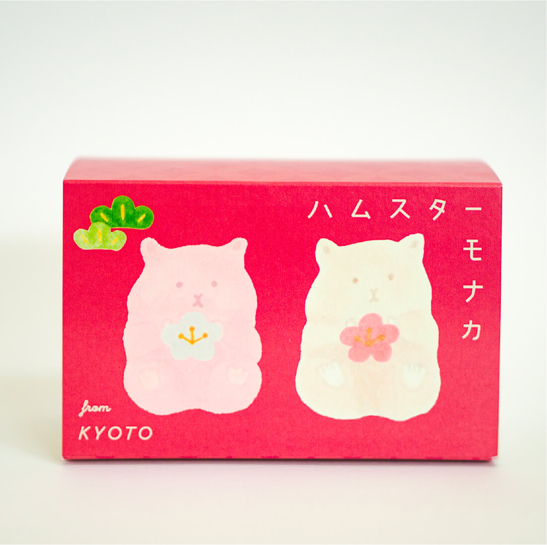 手づくりハムスターモナカ紅白