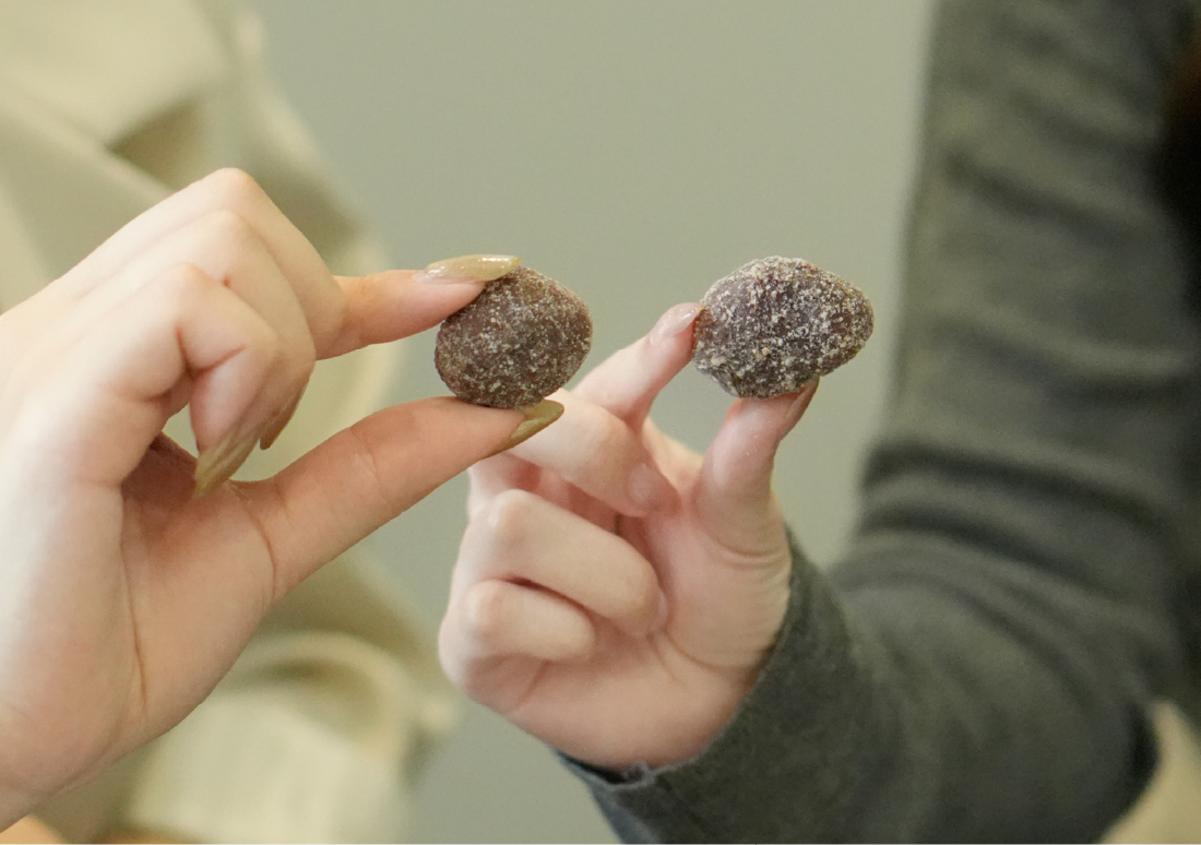 栗納豆(割れ渋皮栗甘納豆)